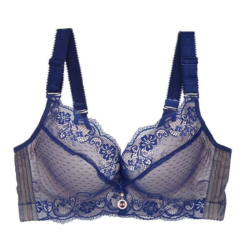 💥FallSweet Padded Push Up Lace Bras for Women  Comfort Floral🌸