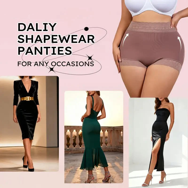 🔥Hot Sale 49% off🌟High Waist Shapewear Panty with Anti-Slip Silicone Band
