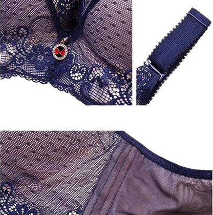 💥FallSweet Padded Push Up Lace Bras for Women  Comfort Floral🌸